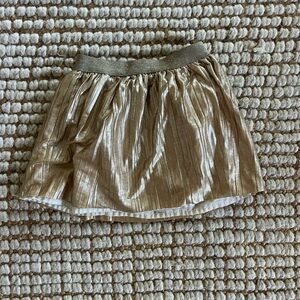 Shimmering Gold Skirt
